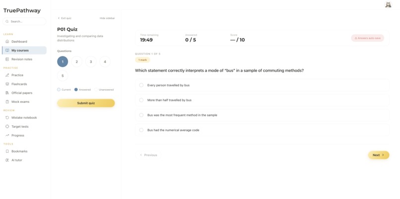 TruePathway – screenshot 1
