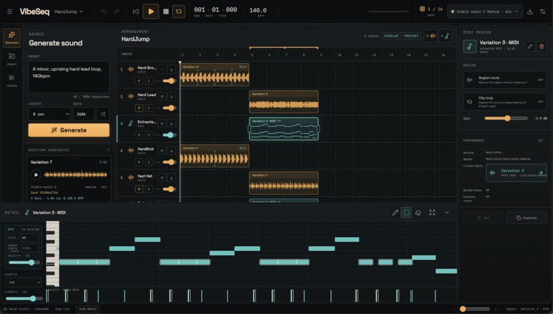 VibeSeq – screenshot 1