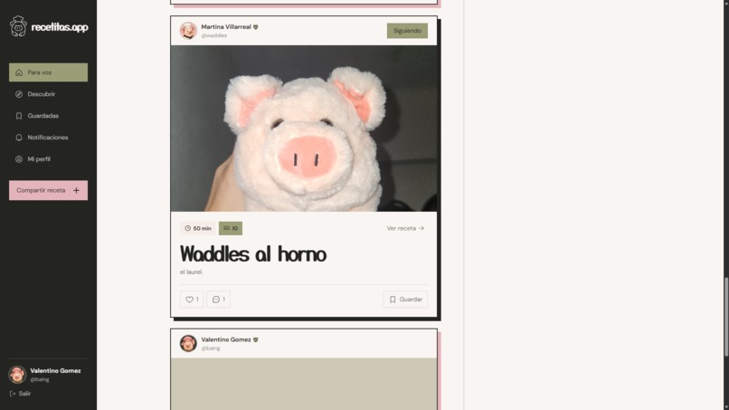 Recetitas – screenshot 1