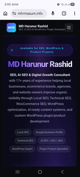 my portfolip – screenshot 1