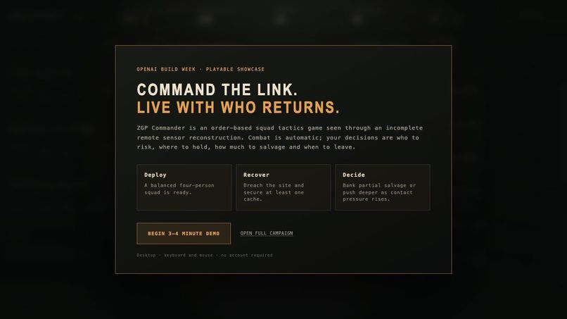 ZGP Commander – screenshot 1