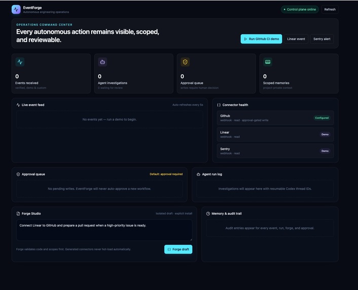 EventForge MCP – screenshot 1