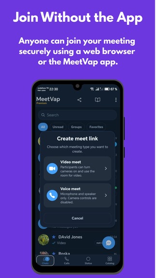 MeetVap – screenshot 4