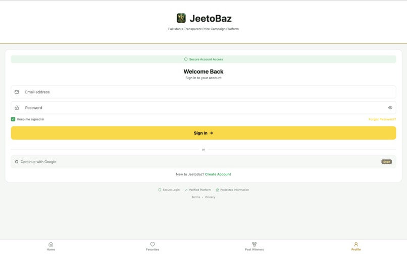 JeetoBaz AI-powered – screenshot 1