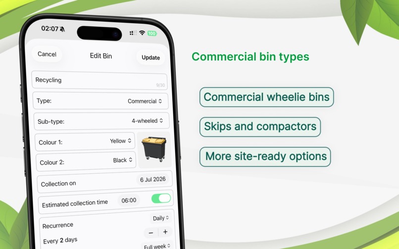 Bin Collection Reminder – screenshot 5
