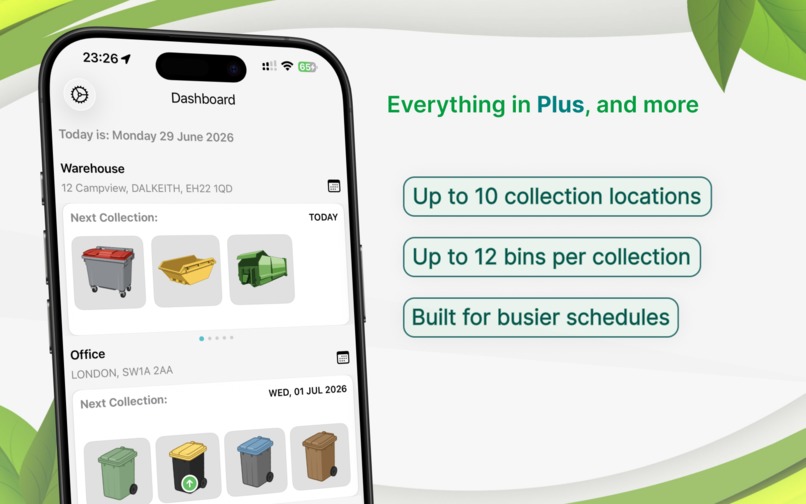 Bin Collection Reminder – screenshot 2