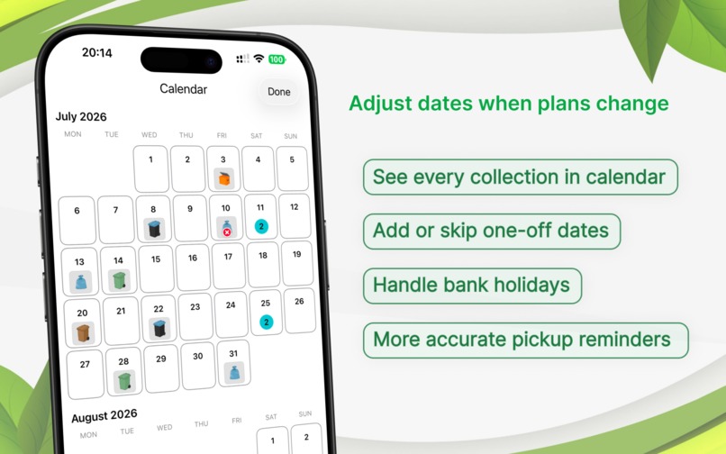 Bin Collection Reminder – screenshot 3