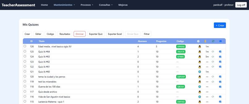 TeacherAssessment – screenshot 7