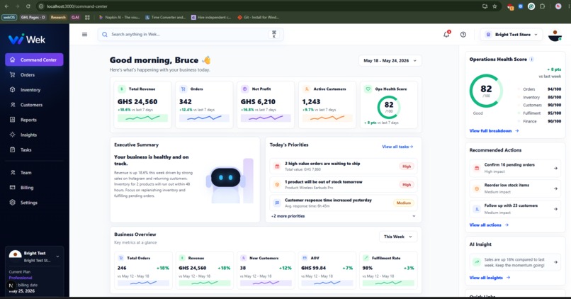 Wek for E-Commerce – screenshot 1