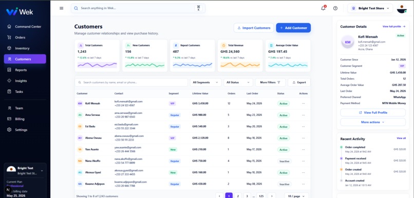 Wek for E-Commerce – screenshot 5