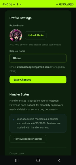 PawPass411 – screenshot 6