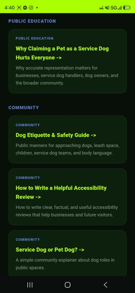 PawPass411 – screenshot 4