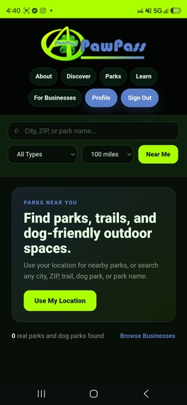 PawPass411 – screenshot 2