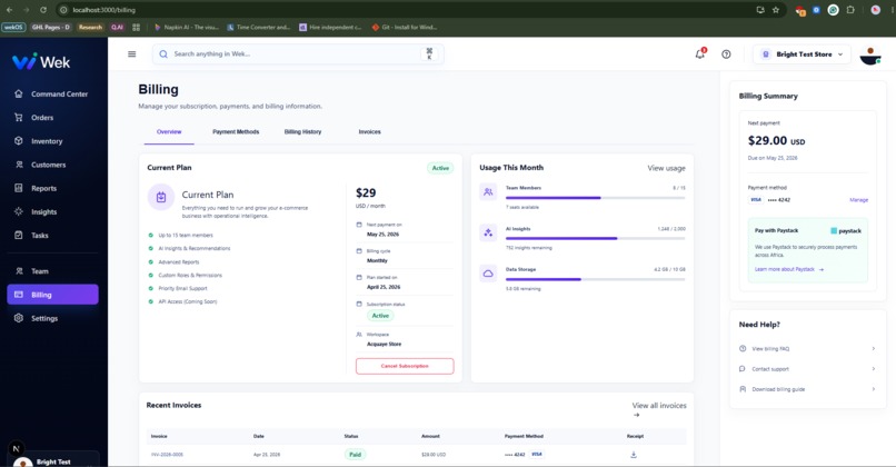 Wek for E-Commerce – screenshot 10