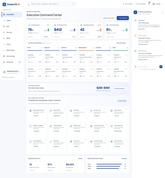 DealerOS AI – screenshot 2