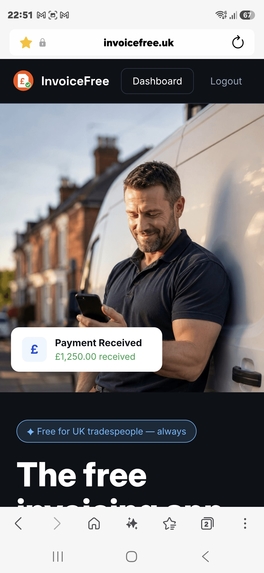 InvoiceFree.uk – screenshot 1