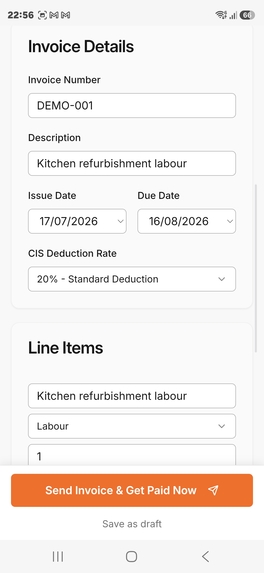 InvoiceFree.uk – screenshot 2
