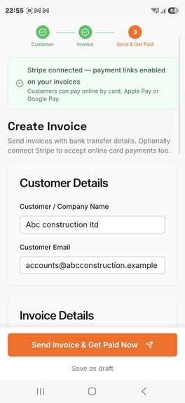 InvoiceFree.uk – screenshot 3