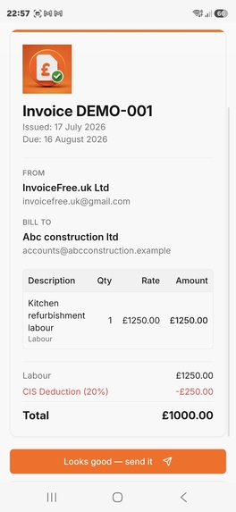 InvoiceFree.uk – screenshot 6