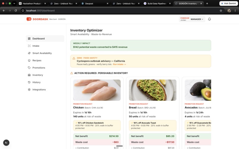 DoorDash_Gordon – screenshot 1