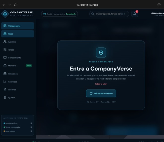 CompanyVerse – screenshot 1