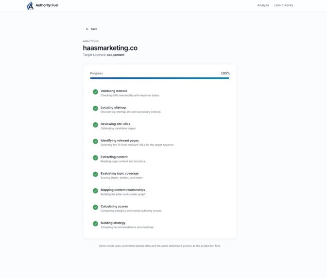 Authority Fuel – screenshot 2