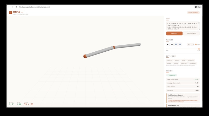 Maple – screenshot 1