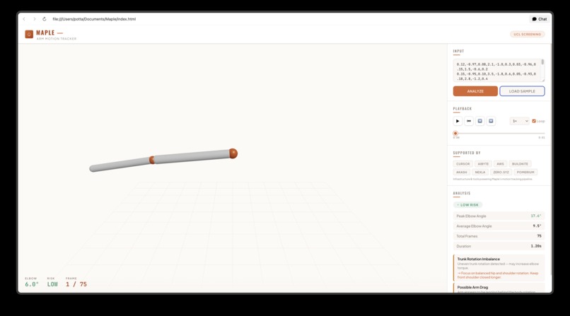 Maple – screenshot 2