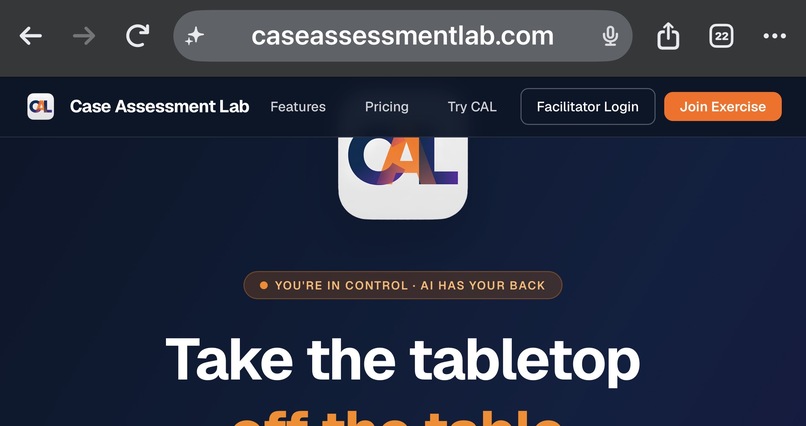 Case Assessment Lab  – screenshot 1