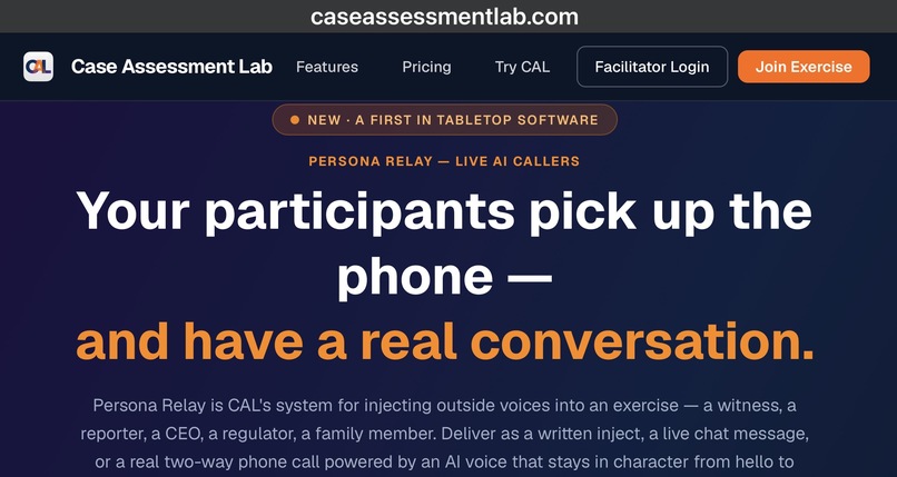Case Assessment Lab  – screenshot 3