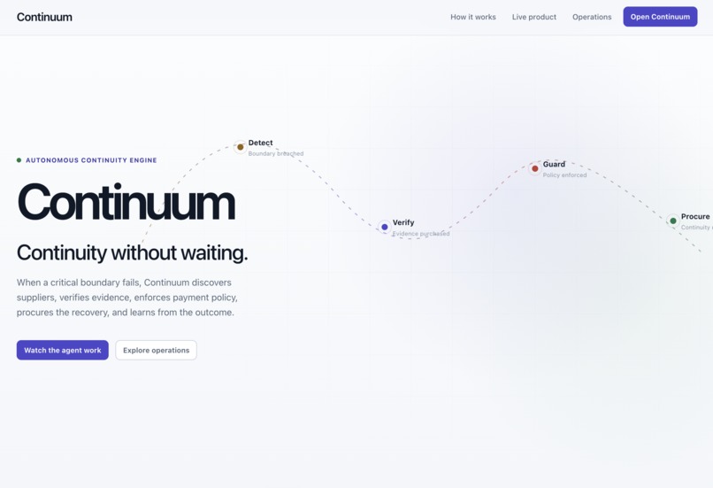 Continuum – screenshot 1