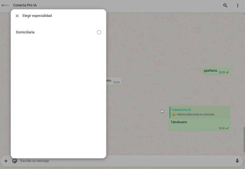 ConnectProIA – screenshot 1