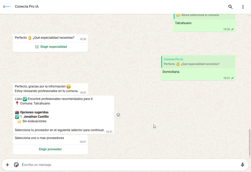 ConnectProIA – screenshot 3