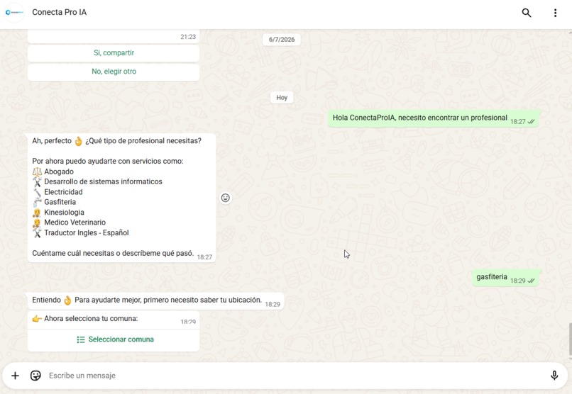 ConnectProIA – screenshot 6