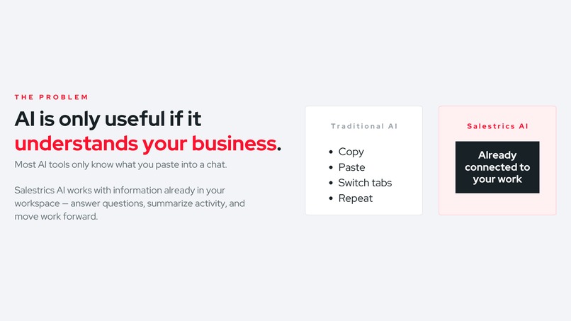 Salestrics – screenshot 2