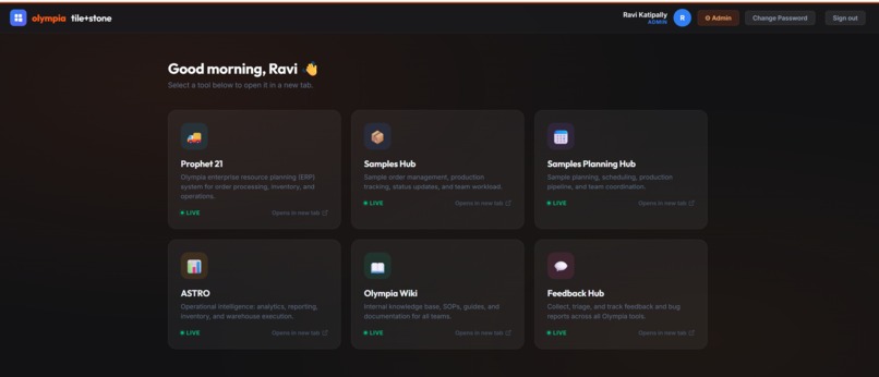 Olympia Enterprise Supply Chain Suite – screenshot 1