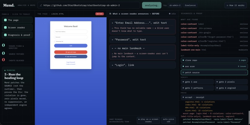 Mend – screenshot 6