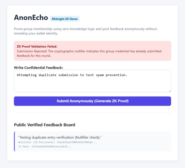 AnonEcho – screenshot 1