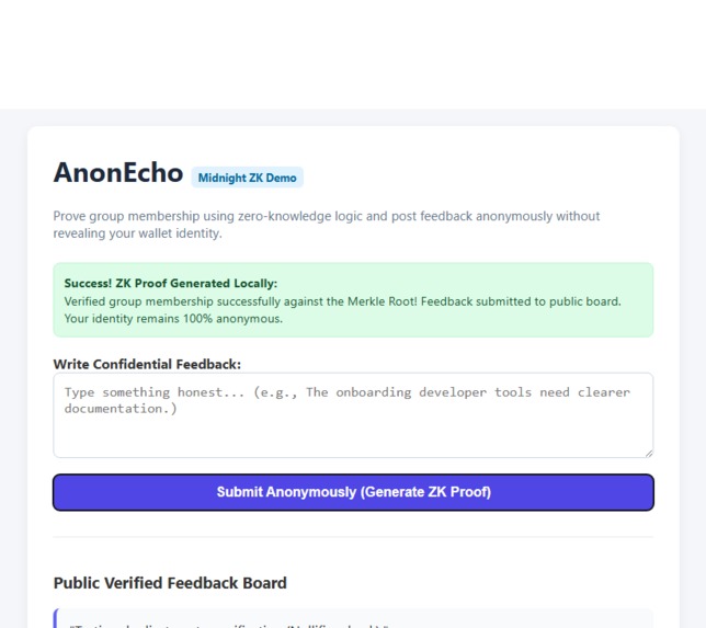 AnonEcho – screenshot 2