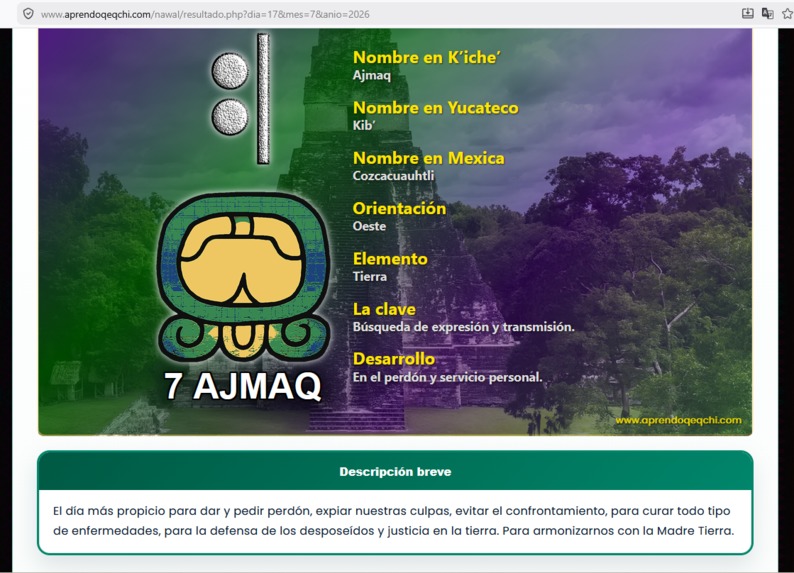 Calcular Nawal Maya – screenshot 3