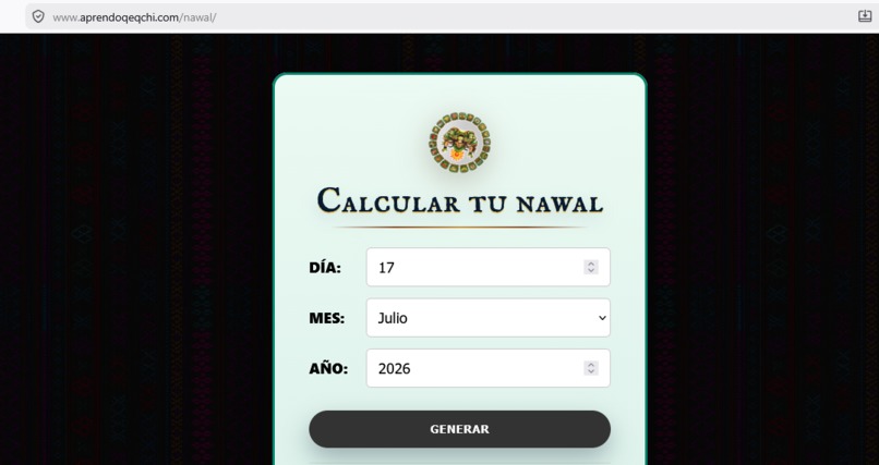 Calcular Nawal Maya – screenshot 4