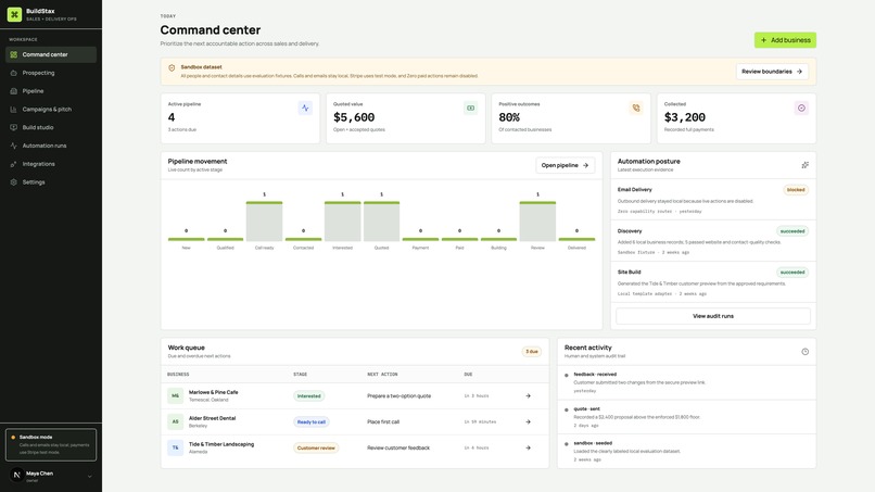 BuildStax – screenshot 3