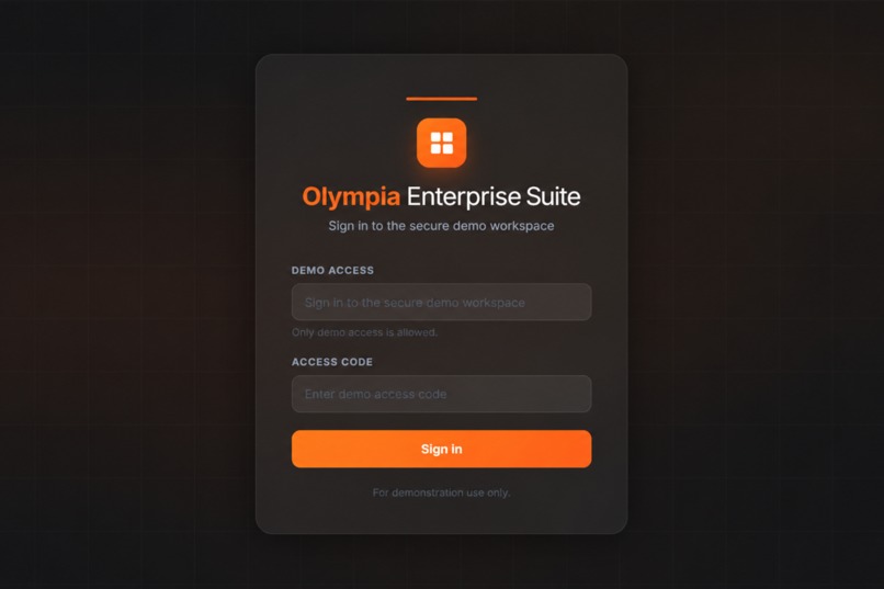 Olympia Enterprise Supply Chain Suite – screenshot 2