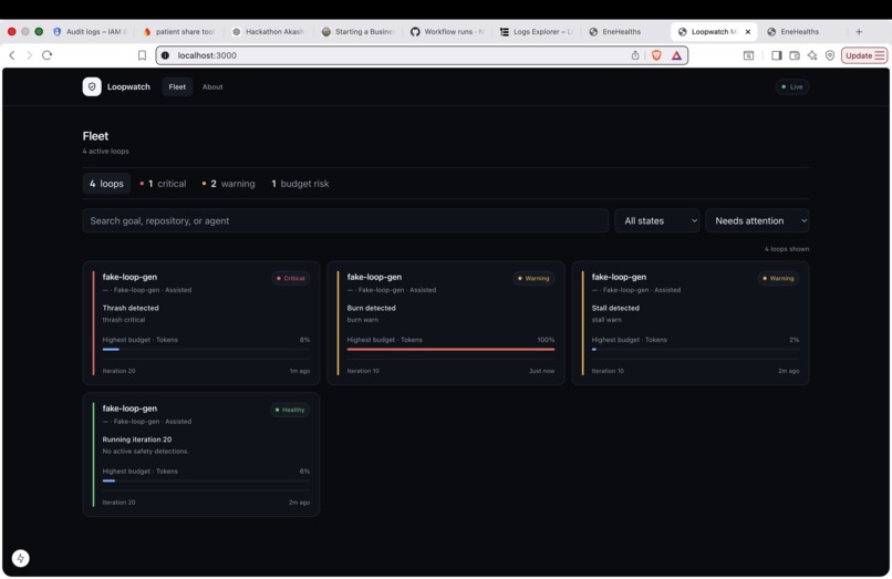 LoopWatch – screenshot 1