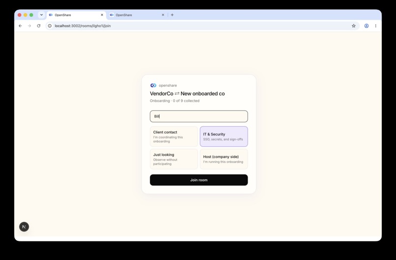 OpenShare – screenshot 1