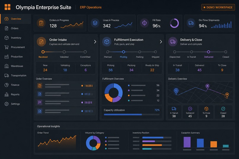 Olympia Enterprise Supply Chain Suite – screenshot 12