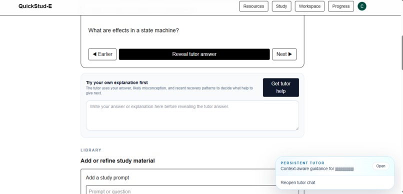 QuickStud-E – screenshot 2