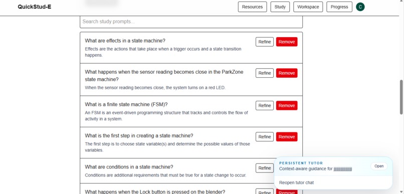 QuickStud-E – screenshot 4