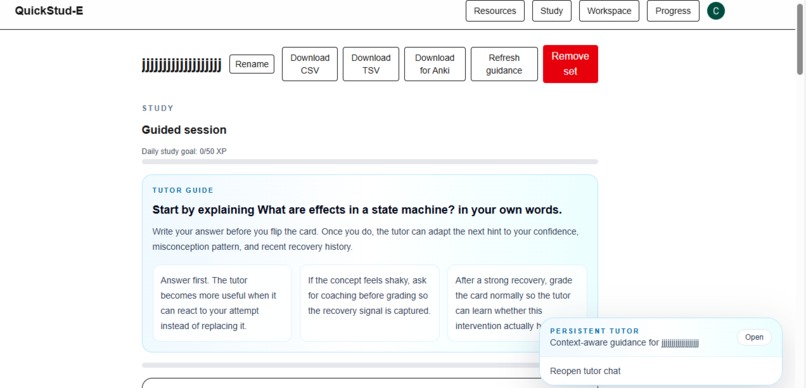 QuickStud-E – screenshot 5
