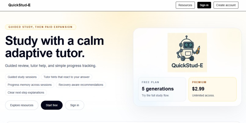 QuickStud-E – screenshot 6